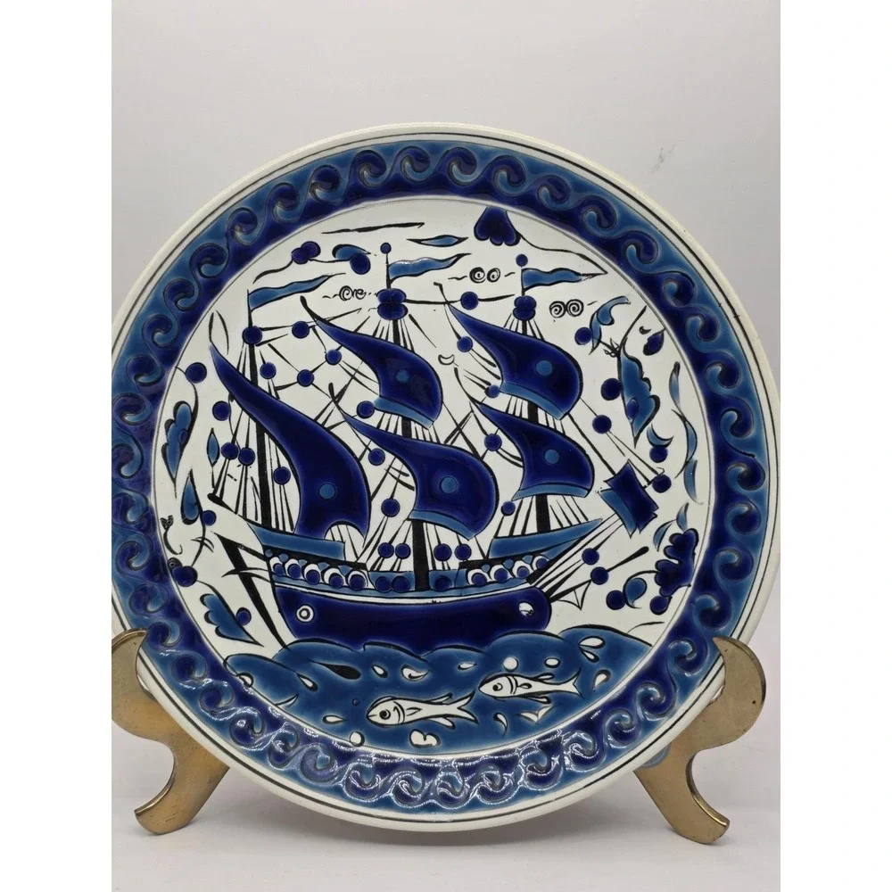 Dakas Keramik Archangelos Greek Decorative Wall‎ Plate 8